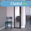 Baltrum Duo tkrs szekrny, 50x180x35 cm, fekete