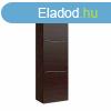 KONDELA Magas frdszoba szekrny, wenge, MASON WE11