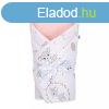 Plya kkusz betttel s masnival New Baby z szrke-rzsasz