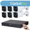 Dahua 6 kamers 5MP kamera rendszer szett 80 mter jjellt