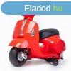 Gyermek elektromos motor Baby Mix Vespa piros