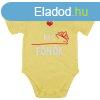 "Kis fnk" feliratos rvid ujj baba body