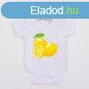 Baba body nyomtatssal New Baby Lemon - rvid ujj