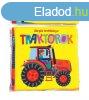 Napraforg Zrgs textilknyv - Traktorok