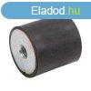 Rezgscsillapt gumibak Longlife 5. tpus M4 - 15 x 15 mm