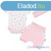 3-rszes nyri pamut egyttes New Baby Perfect Summer rzsas
