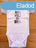 LP Rvid ujj pamut filmnyomott body (92) - Szrke - boys