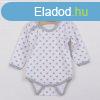 Baba body New Baby Classic II szrke csillagokkal