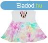 Szivrvnyos batikolt kislny nyri ruha Minnie egrrel