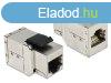 DeLock Keystone modul, RJ45-aljzat > RJ45-aljzat, Cat.6A
