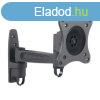 Manhattan Universal Flat-Panel TV Articulating Wall Mount Bl