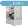 Gamdias Aura GC5 Elite WH ARGB Tempered Glass White