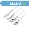 Eveszkz kszlet tartval - fehr - 16 rszes - 32,7 x 19,5