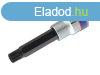 403606 Spline Bitfej 1/2" M6 L:80mm 12 Szg - King Ton