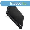 AXAGON EE25-SL USB 3.2 csavar nlkli kls hz HDD/SSD, fek