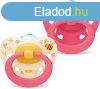 NUK Signature szilikon cumi 18-36 h 2db - pink