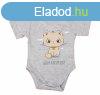 Rvid ujj baba body cuki Cica mintval (74) - szrke
