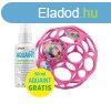 OBALL Jtk Oball RATTLE 10 cm dark pink 0h + AQUAINT 50 ml