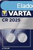 Gombelem, CR2025, 2 db, VARTA