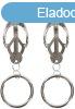 Taboom Butterfly Clamps with Ring Silver