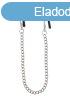 Taboom Nipple Play Tweezers with Chain Silver