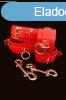KINKY DIVA WRIST & THIGH CUFFS RED