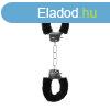 Pleasure Handcuffs Furry Black