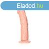 REALROCK Curved Realistic Dildo with Suction Cup - 7 / 18 cm
