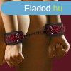 Ouch! Luxury Hand Cuffs Burgundy