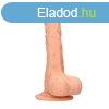 RealRock Dong 8 lifelike testicle dildo 20 cm natural