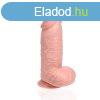 RealRock Extra Thick Straight with Balls 8 / 20,3 cm - Flesh