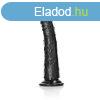 RealRock Slim sticky realistic dildo 15.5 cm black