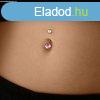 Piercing kldkbe 316L aclbl, rzsaszn, csiszolt k