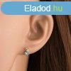 9K arany flbeval szv alak kk topz masnival