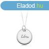 llthat 925 ezst nyakk, lnc s kerek tbla, MRLEG csil