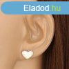 925 ezst flbeval - csillog szv s U bet, stekkeres zr
