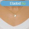 14K srga arany nyaklnc - flhold, tltsz cirknis szem,