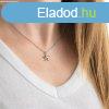 925 ezst nyaklnc - tengeri csillag motvum, tltsz brili