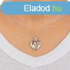 925 Ezst nyaklnc ? dombor szv, LOVE felirattal