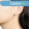 14K Srga arany flbeval - kerek tltsz cirknia, stekker