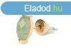 PDPAOLA Aranyozott single flbeval Green Aventurine Nomad V