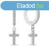 Brilio Silver Csillog karika flbeval Kereszt EA736W