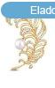 JwL Luxury Pearls Gynyr aranyozott bross JL0731