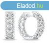 Brilio Silver Bjos ezst karika flbevalk PE046