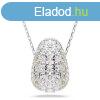 Swarovski Csillog nyaklnc kristlyokkal Tear Drop Sublima 