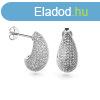 AGAIN Jewelry Ezst flbeval cirknium kvekkel Tear Drop A