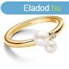 Pandora Aranyozott gyr valdi gyngykkel Timeless Shine 1