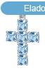 Brosway Ezst medl cirknium kvekkel Fancy Cloud Light Blu