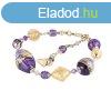 Lampglas Egyedi karkt Violet Shine 24 kartos arannyal Lam