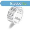 Rosato Csillog ezst gyr cirknium kvekkel Cubica RZCU57